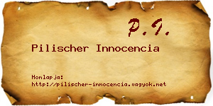 Pilischer Innocencia névjegykártya